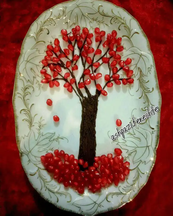 تزیین میوه شب یلدا ۱۴۰۳