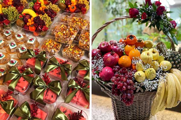 تزیین میوه شب یلدا برای عروس تزیین سبد میوه نوبرانه عروس تزیین میوه عروس ساده تزیین میوه شب یلدا برای مدرسه تزیین میوه عروس و داماد تزیین سبد میوه عروس ساده