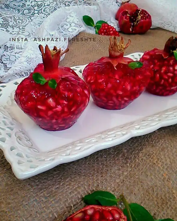تزیین شب یلدا انار