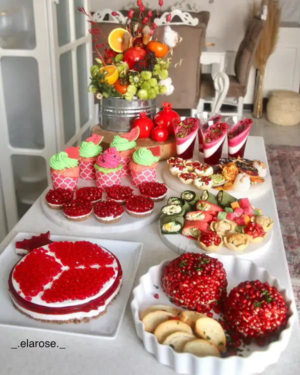 تزیین شب یلدا امسال
