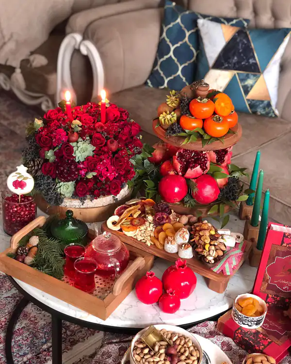 تزیین شب یلدا امسال