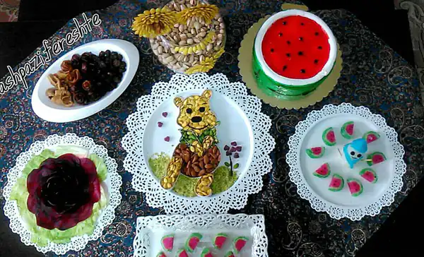 تزیین شب یلدا امسال