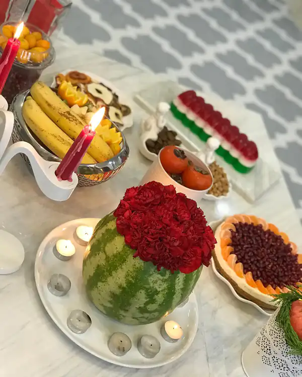 تزیین شب یلدا امسال