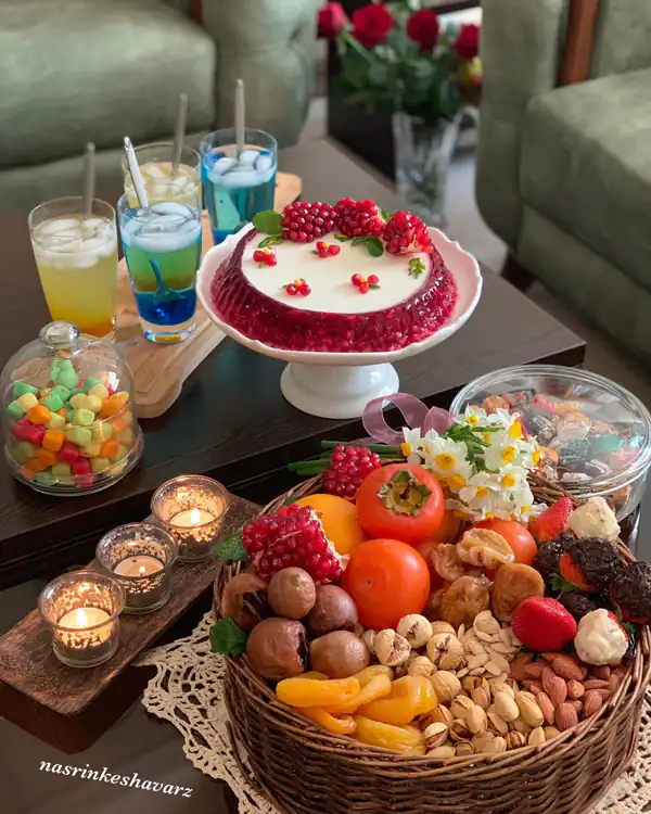 تزیین شب یلدا امسال
