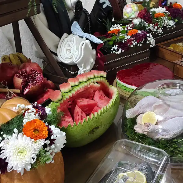 تزیین شب یلدا ایده