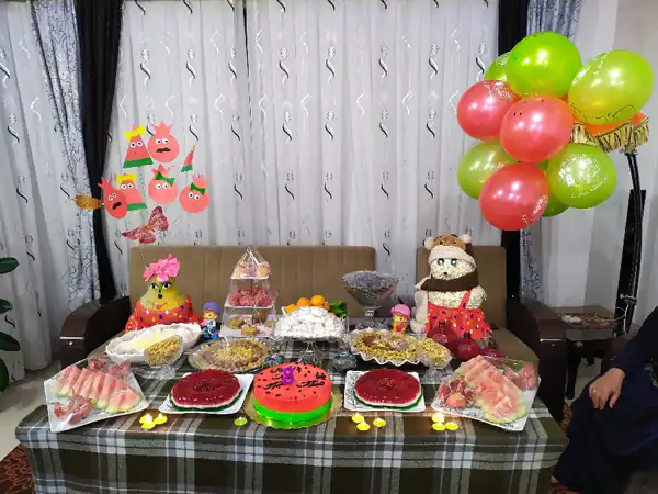 تزیین شب یلدا ایده