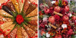 تزیین شب یلدا اینستاگرام با ایده هایی برای تزیین آجیل و میوه