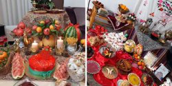 تزیین شب یلدا سنتی با راهکارهای جذاب + سفره شب یلدا امسال