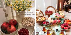 تزیین شب یلدایی ساده امسال با ایده های جذاب و شیک