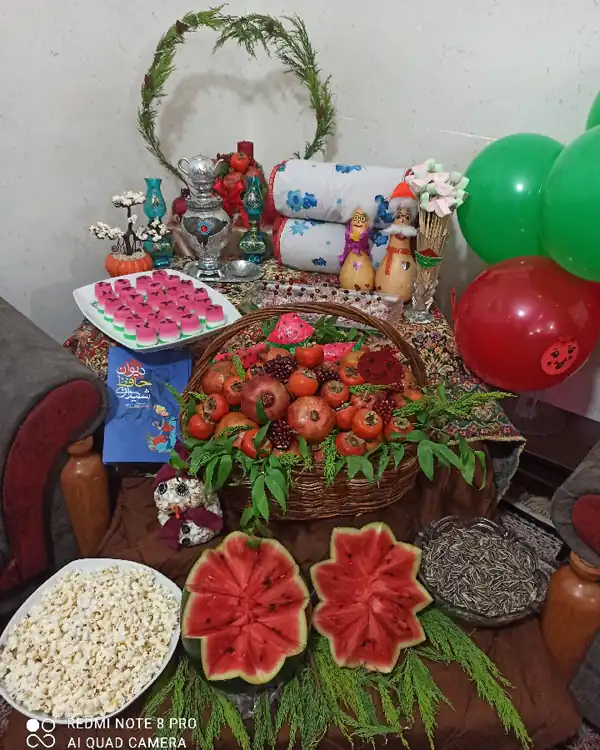 تزیینات شب یلدا