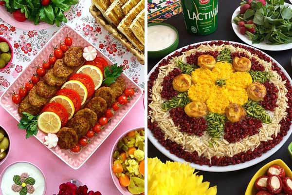 تزیین غذا برای مدرسه زیباترین تزیین غذا تزیین غذای سنتی برای مدرسه تزیین غذا برای مهمانی تزیین غذا و سفره آرایی تزیین غذا ساده