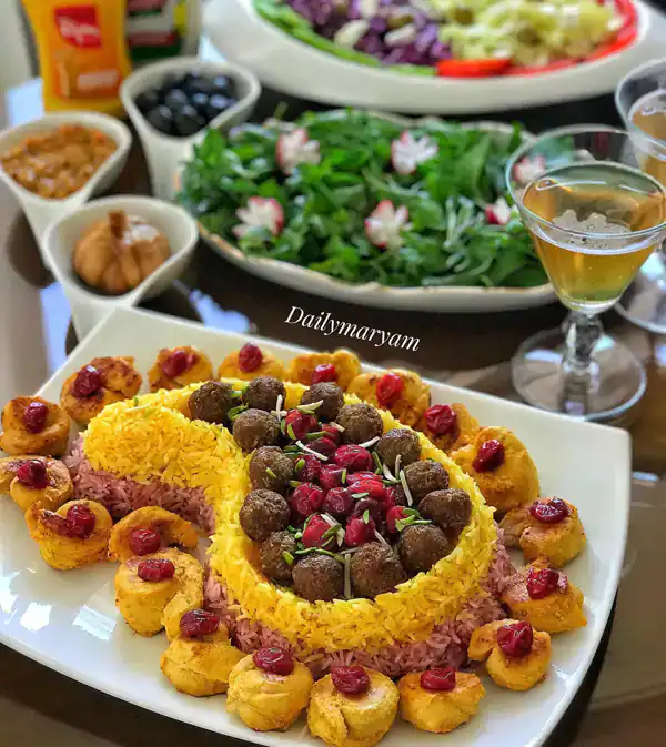 عکس سفره آرایی غذا