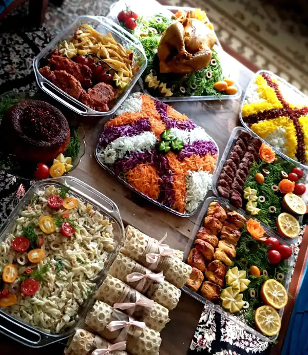 ایده میز شام مهمانی
