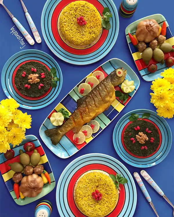 ایده میز شام مهمانی