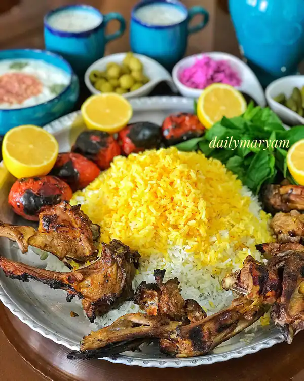 ایده تزیین کباب