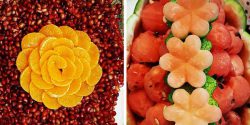 ایده تزیین میوه شب یلدا با استفاده از ترفندهای ساده و خاص