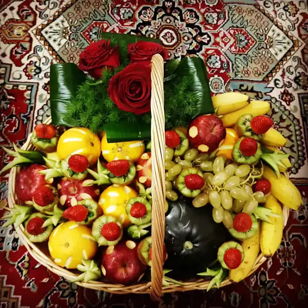 ایده تزیین میوه شب یلدا