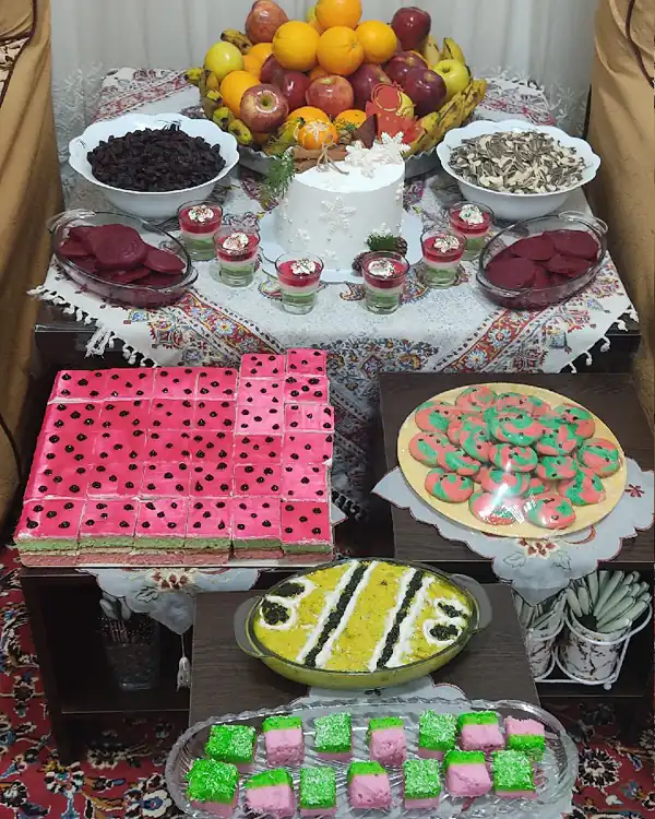 ایده تزیین شب یلدا