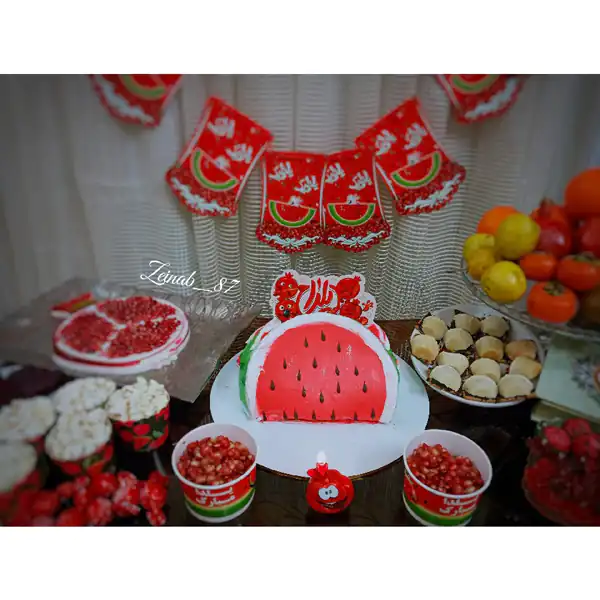 جدیدترین تزیین شب یلدا
