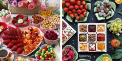 میز عصرانه لاکچری و خاص برای مهمانی + تزیین میز عصرانه
