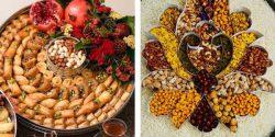 سینی شب یلدا برای عروس با جدیدترین طرح های اینستاگرام