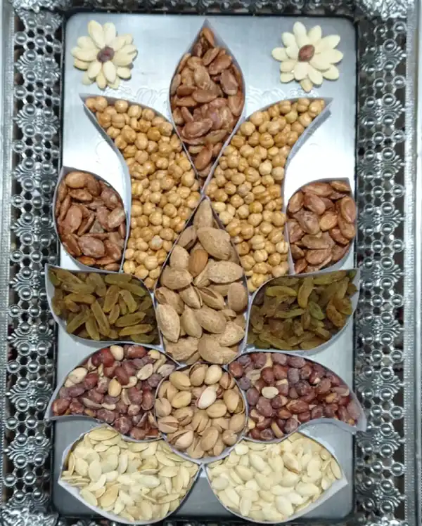 تزیین آجیل شب یلدا ۱۴۰۳