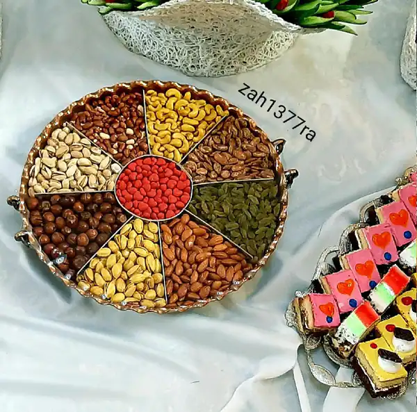 تزیین آجیل شب یلدا ۱۴۰۳