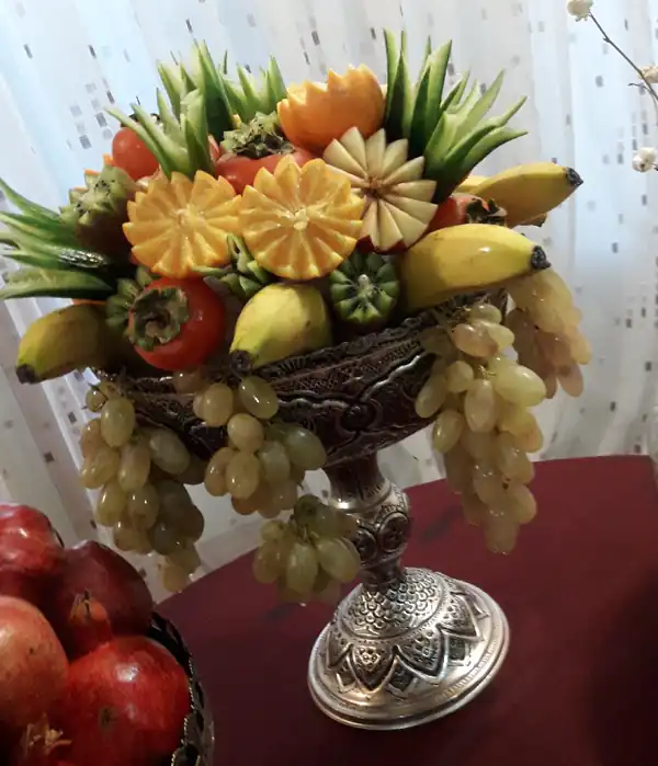 تزیین میوه شب یلدا جدید
