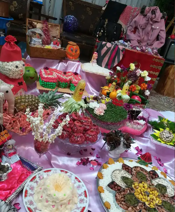 تزیین میوه شب یلدا جدید