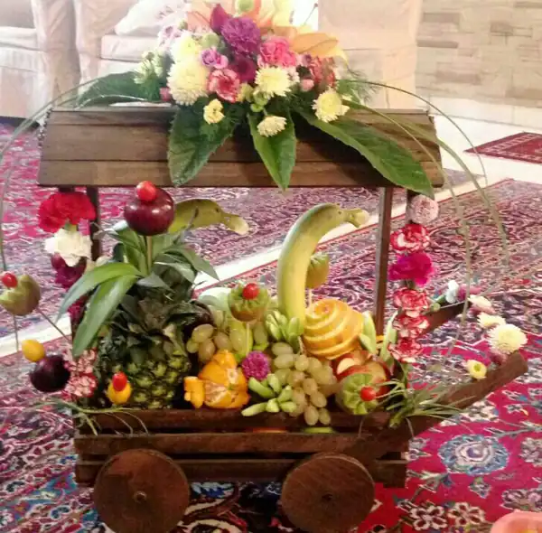 تزیین شب یلدا برای داماد