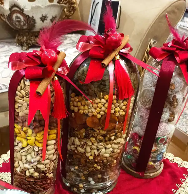 تزیین شب یلدا خانه عروس
