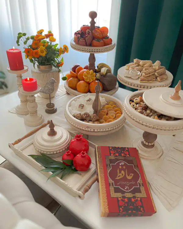 تزیین شب یلدا خانه عروس