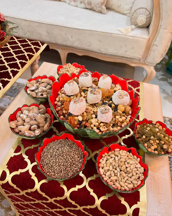 تزیینات اجیل شب یلدا