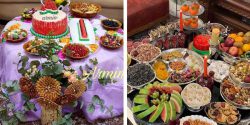 تزیینات شب یلدا برای عروس با ایده های ساده و کاربردی
