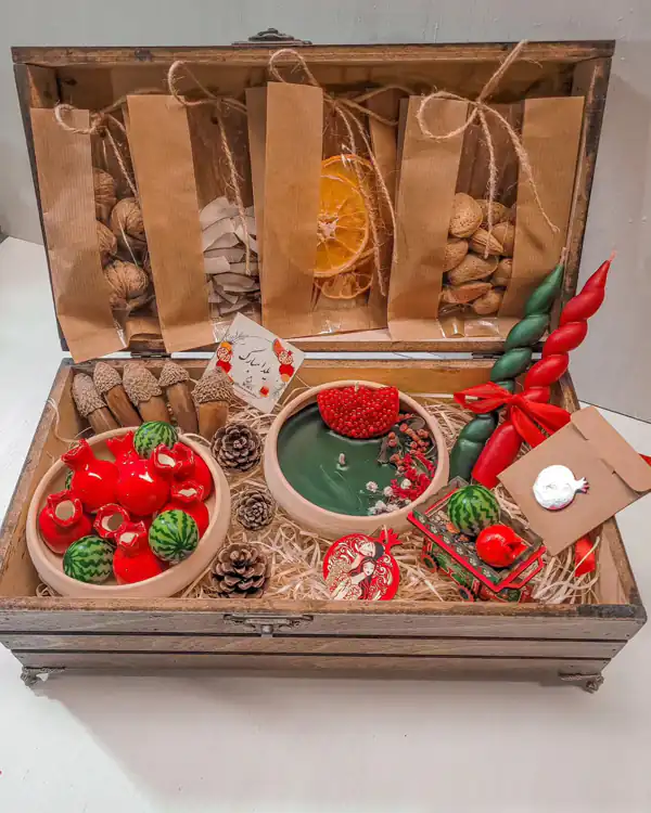 تزیینات شب یلدا برای عروس
