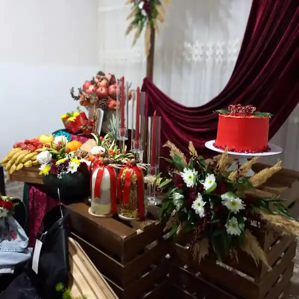 تزیینات شب یلدا برای عروس