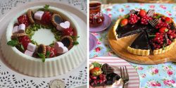 انواع تزیین دسر مجلسی و ساده برای خوش سلیقه ها