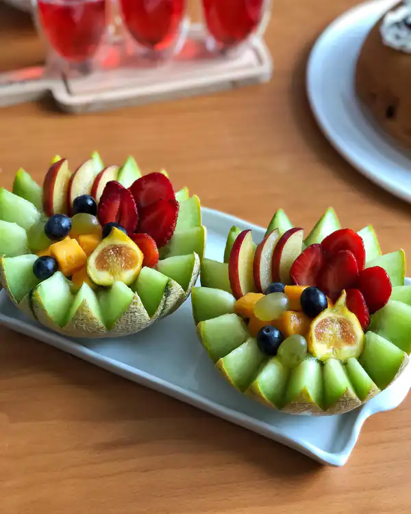 عکس سفره آرایی میوه