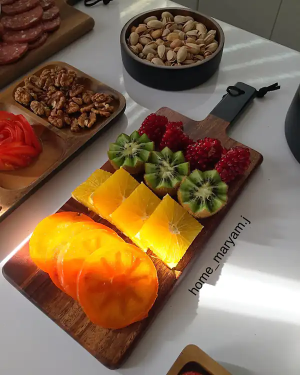 عکس سفره آرایی میوه