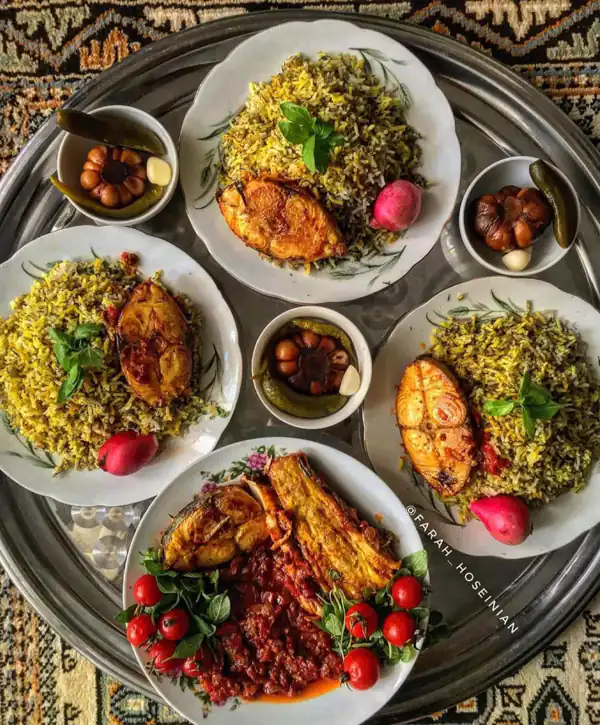 عکسهای سفره آرایی غذا