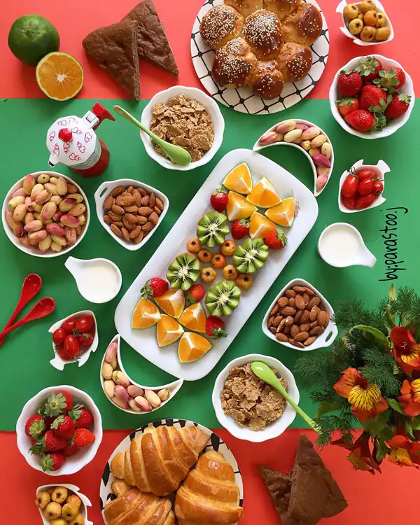 دیزاین میز عصرانه