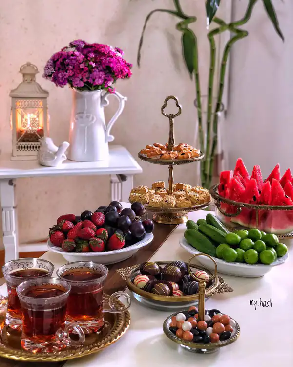 دیزاین میز عصرانه
