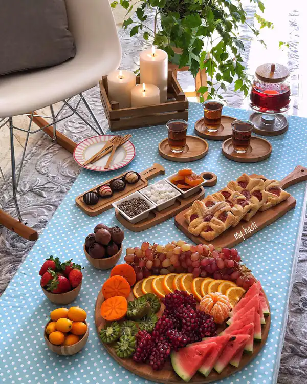 دیزاین میز عصرانه
