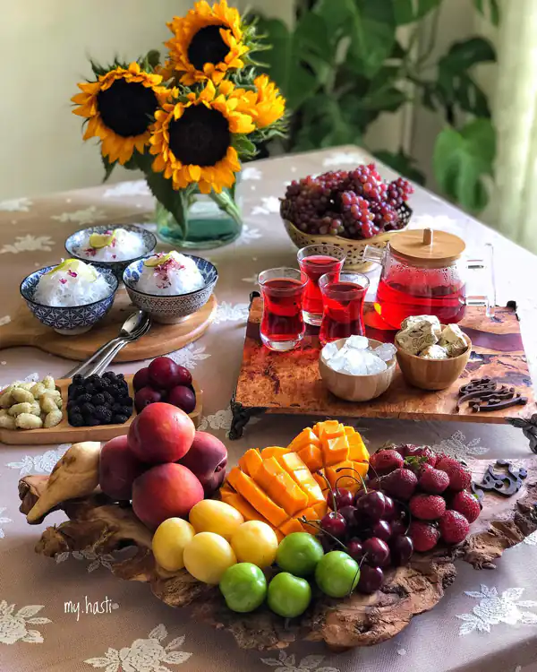 دیزاین میز عصرانه