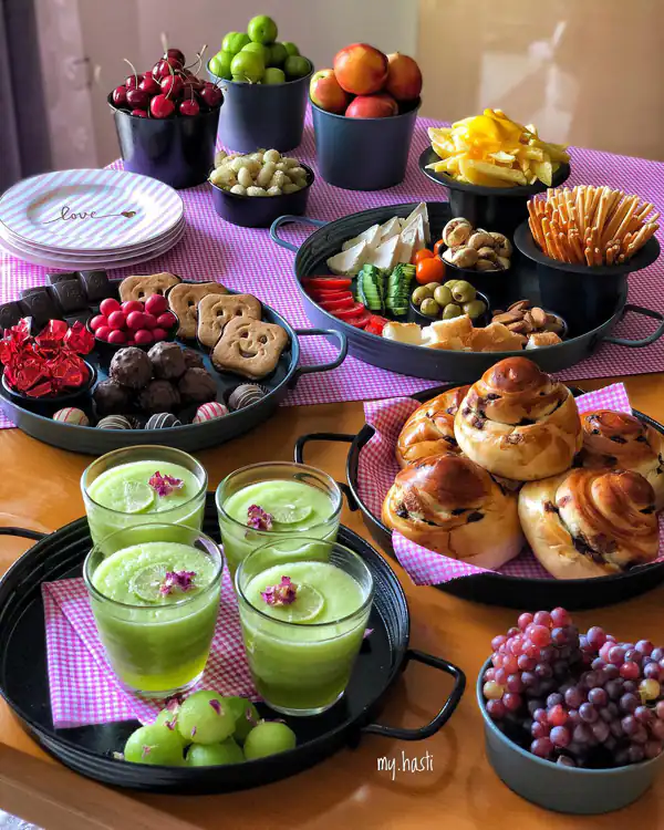 دیزاین میز عصرانه