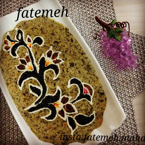 ایده برای تزیین آش رشته