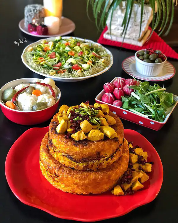 میز شام جدید