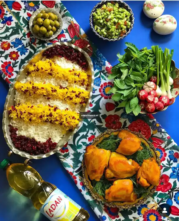 میز شام جدید