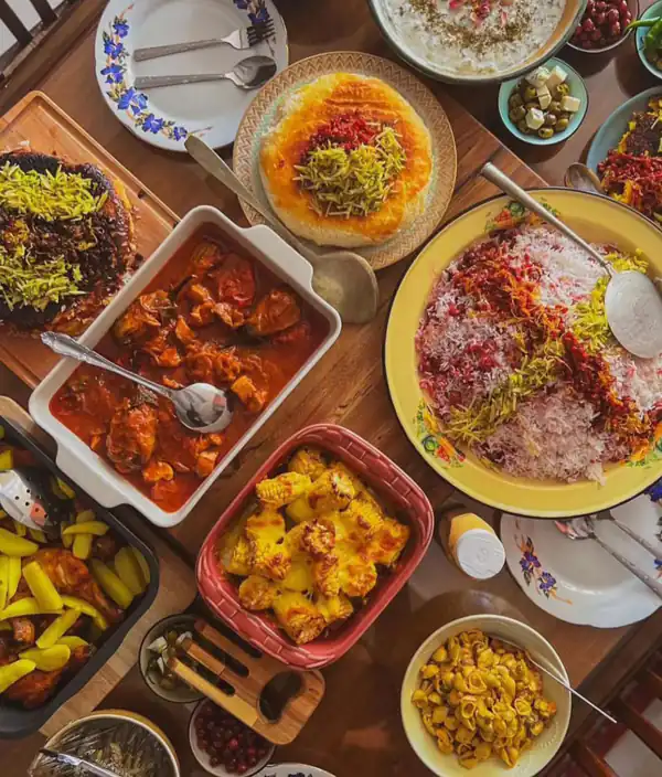 میز شام جدید