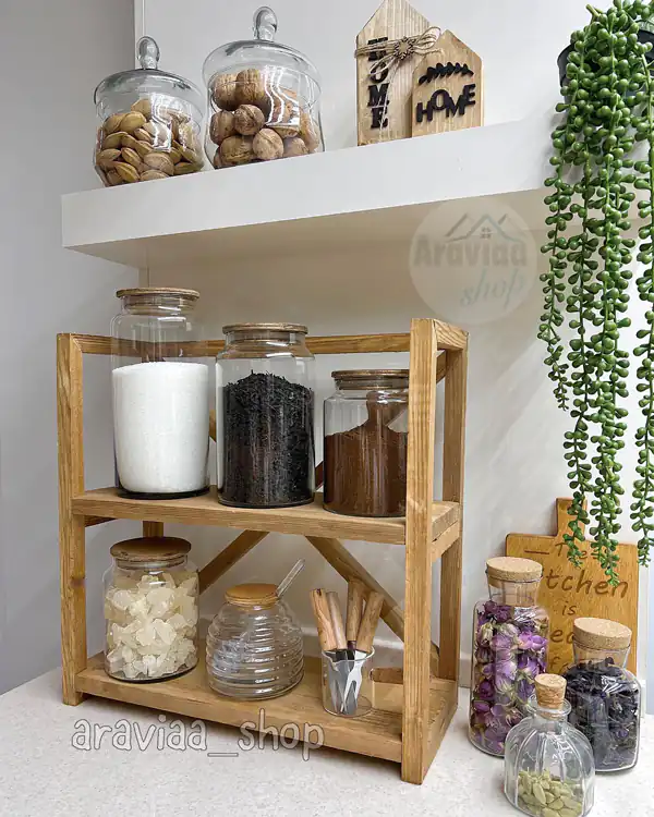 مدل چیدن روی کابینت